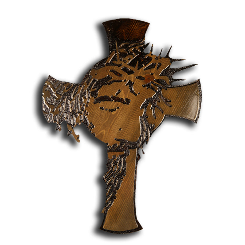 Large Jesus Cross with Intricate Design